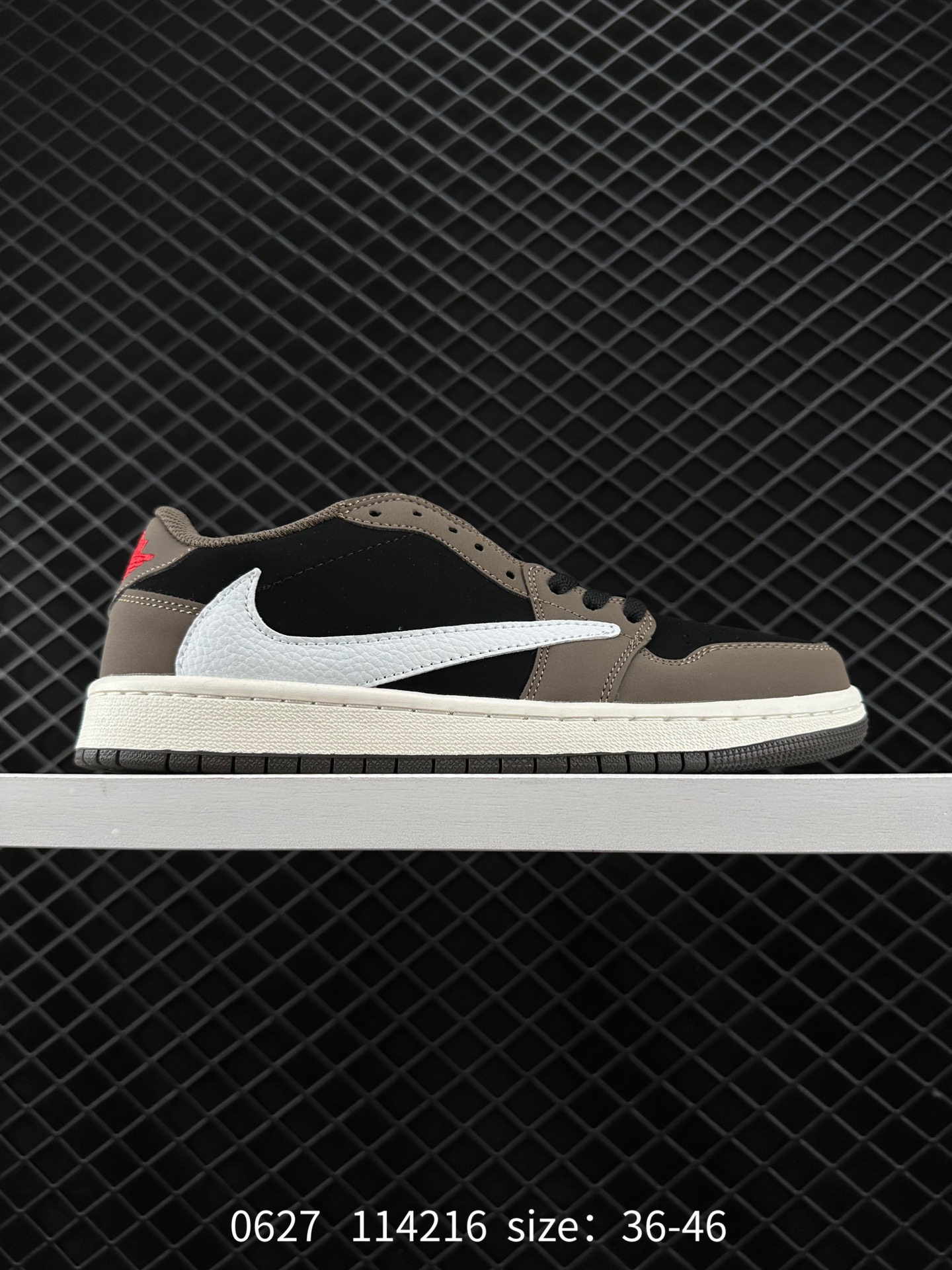 Fragment Design x Travis Scott x Nike Air Jordan 1 Low OG SP”Military Blue”